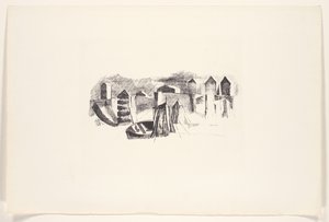Vue de la ville - Unknown