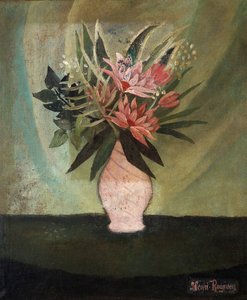 Nature morte, vase de fleurs