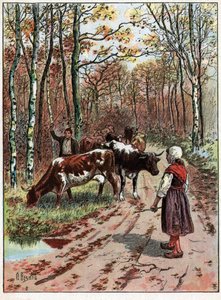 Troupeau de vaches - Unknown