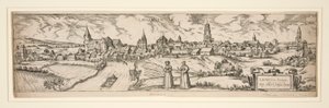 Sans titre (Château Lienhart, etc. Paysage urbain de LAUGIGEN) - Unknown