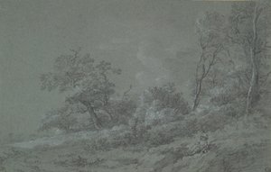 Scène boisée - Unknown