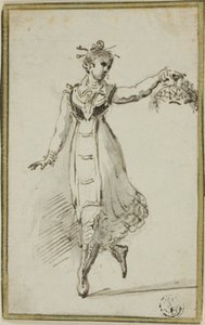 Jeune femme dansant - Unknown