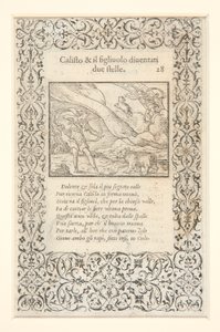 a) Calisto battue par Junon et transformée en ours; au verso: b) Calisto et son fils deviennent deux étoiles - Unknown