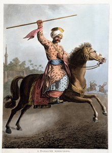 Un mamelouk sur son cheval - Unknown artist