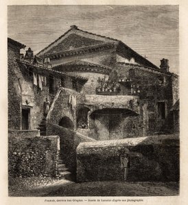 Une cloaca derrière la chapelle de San Crispino - Unknown artist