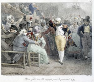 Un militaire invite une femme à danser : "Mam