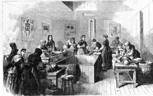 Une morgue aux États-Unis en 1890