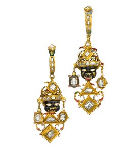Paire de pendants d