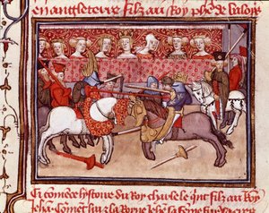 Un tournoi de chevaliers à l