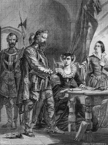 Abdication de Marie I Stuart (1542-1587), reine d
