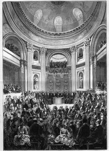 Académie française : réception d