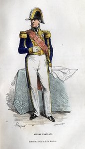 Amiral français dans « Histoire générale de la marine » sous la direction de M. Van Tenac - Unknown artist