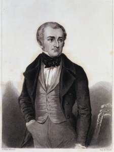 Adolphe Thiers (1797-1877) - gravure dans "Histoire de la vie politique et privée de Louis Philippe"