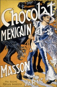 Publicité « Chocolat Mexicain Masson - légèrement sucré et plus digestif ». - Unknown artist