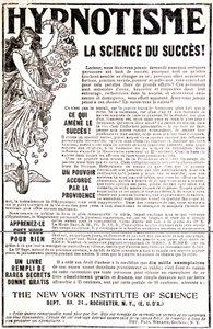 Publicité pour un livre d