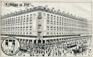 Publicité pour les Grands Magasins de l