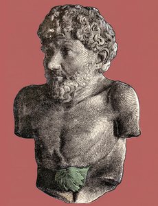 Ésope - Buste du fabuliste grec Esope (vers 620-vers 564 av. J.-C.)