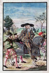 Albert de Brandebourg (Albrecht von Brandenburg-Ansbach) (1490-1568) - Albert, Duc de Prusse (De: Kriegsordnung) - Anonyme - 1555 - Unknown artist