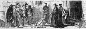 Alexandre VI livre Jeme, un prince turc, empoisonné, mort quelque temps plus tard. Gravure du XIXe siècle. - Unknown artist