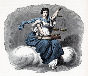 Allégorie de la Justice - 1882 - Unknown artist