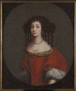 Portrait de la princesse Maria Amalia de Courlande (1653-1711), landgravine de Hesse-Kassel