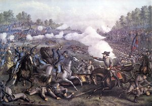 Guerre de Sécession américaine (1861 - 1865) : Bataille d