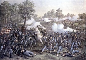 Guerre civile américaine - Unknown artist