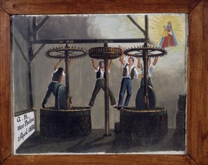 Un accident à la presse à huile d