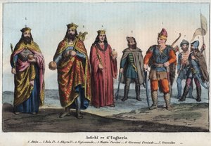 Ancien roi de Hongrie - Attila (ca. 395-453) - Béla Ier le Champion ou le Sage - Albert Ier d
