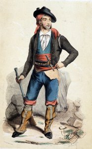 Contrebandier andalou (costume) - Unknown artist