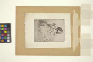 Annie, assise - Unknown artist
