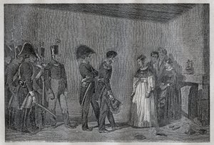 Arrestation de la duchesse de Berry (1798-1870 Marie-Caroline de Bourbon-Sicile) à Nantes le 7 novembre - Unknown artist