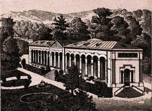 Baden-Baden, Allemagne : vue de la Colonnade. dans « Le Monde Illustré 168 vues» Non daté (fin du XIXe siècle)
