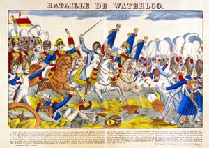 Bataille de Waterloo (1815) - Unknown artist