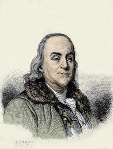 Benjamin Franklin (1706-1790), philosophe, physicien et ambassadeur américain