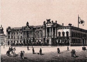 Berlin, Allemagne : vue du Palais Impérial - Unknown artist
