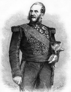 Bernard Pierre Magnan. Maréchal de France (1791-1865). Gravure de 1865. - Unknown artist