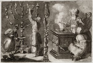 Bible de Royaumont, Ancien Testament : Chandelier d