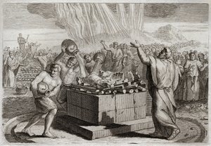 Bible de Royaumont, Ancien Testament : Sacrifice d