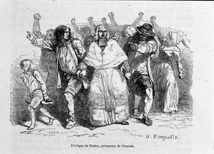 Évêque de Nantes, prisonnier de l