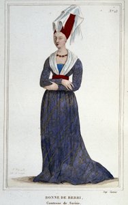 Bonne de Berry (1365-1435). Comtesse de Savoie - Unknown artist