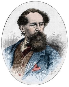 CHARLES DICKENS (1812-1870) - Romancier anglais - Portrait de l