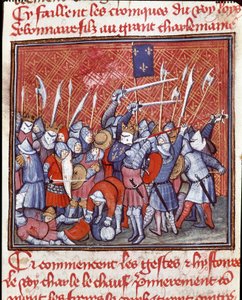 Dynastie carolingienne : Le roi carolingien Charles II dit le Chauve lors d