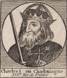 Charlemagne (Carolus Magnus, Charles le Grand) (747-814) Roi des Francs et Empereur chrétien de l
