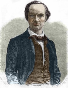 Charles Baudelaire (1821-1867), écrivain français. - Unknown artist