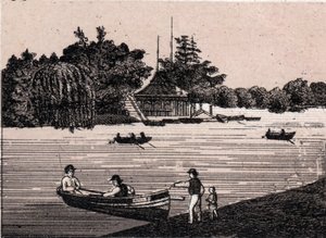 Chicago, États-Unis : vue de Central Park dans « Le Monde Illustré 168 vues » sans date (fin XIXe siècle) - Unknown artist