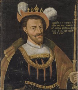 Portrait de Christophe de Bavière (1416-1448), roi de Danemark, Suède et Norvège