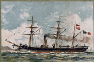 Chromolithographie du 19e siècle