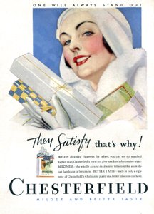 Cigarette Chesterfield