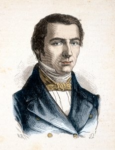 Claude Frédéric Bastiat théoricien libéral classique, économiste - Portrait de Frédéric Bastiat, économiste (1801 - 1850) - dans Les Contemporains, fin XIXe siècle - Unknown artist